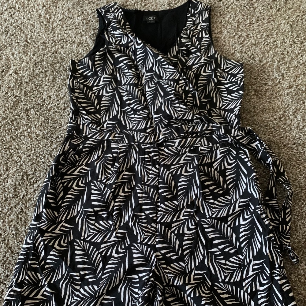 Black & White Romper
